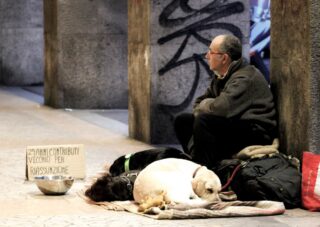 Read more about the article Cani e senzatetto, l’animale è un salvagente per chi vive in strada a Torino