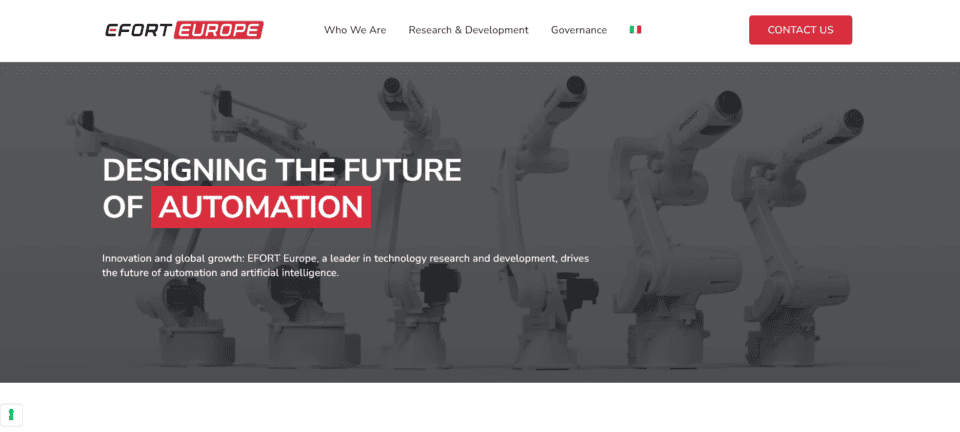 Portfolio - Efort Europe -Desktop